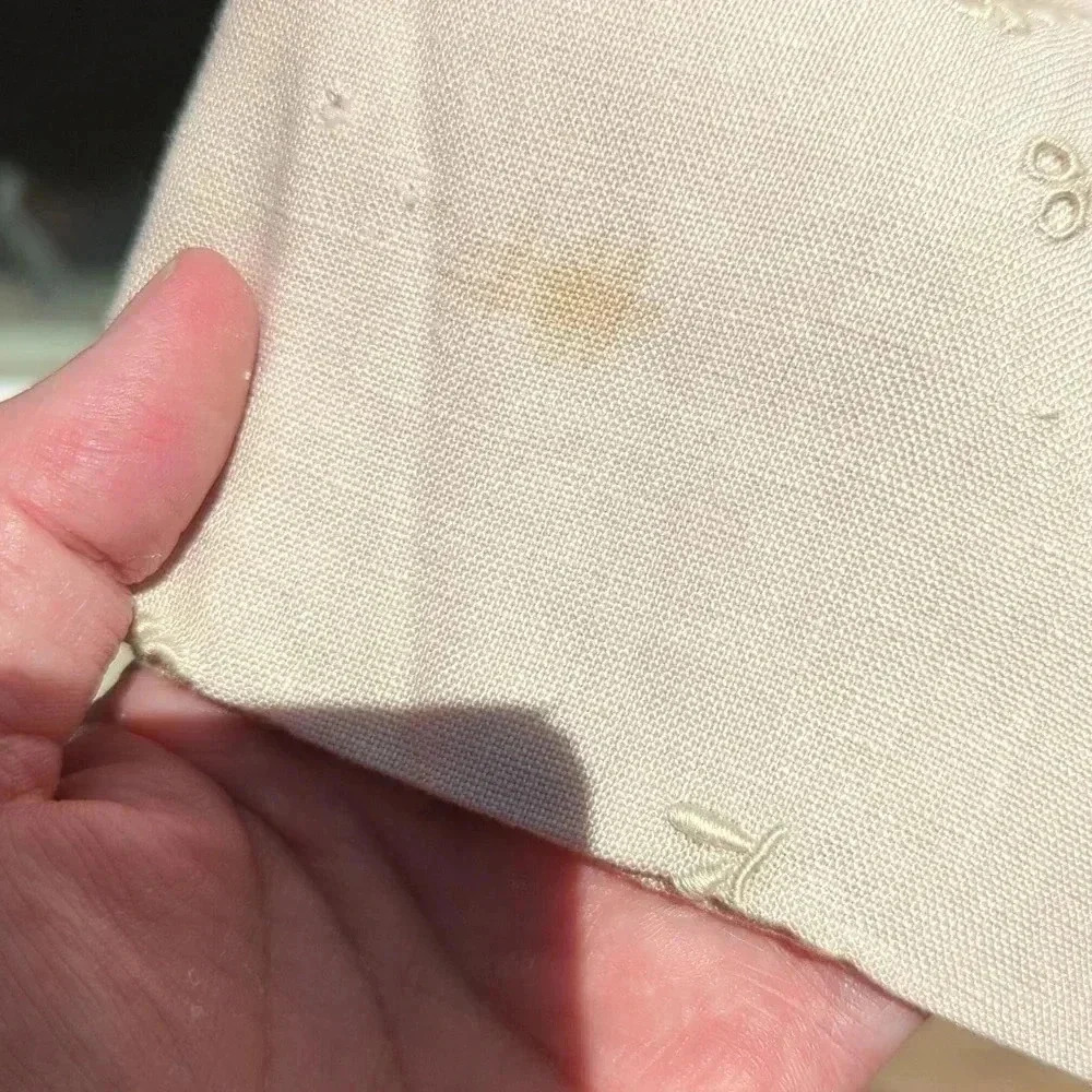 Mediterranean Vintage Linen Dress - Picture 12 of 15